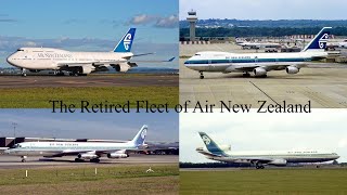 The Retired Fleet of Air New Zealand