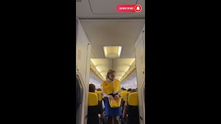 Safety demo timelapse Ryanair