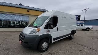 2016 Ram Promaster 2500 used van inspection in Canada 🇨🇦