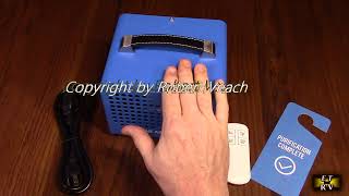 Test of CAMECO 10,000mg/h O3 Ozone Generator with Remote Control REVIEW