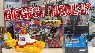 MY BIGGEST HAUL YET?!? - Lego and GoPro Hero Session