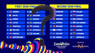 My 1st And 2nd Semi Finals Qualified Prediction (Eurovision Song Contest 2023) From Austria