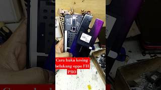 cara buka back door Oppo f11 pro