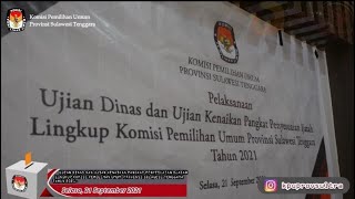 Ujian Dinas Lingkup KPU se-Sulawesi Tenggara