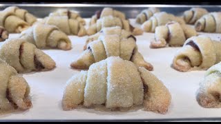 Mini Nutella Croissants - Mary'sKitchenMtl