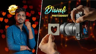 Try This Unique Diwali Special Portrait Photoshoot Ideas | Creative Portrait Photo Ideas at Home