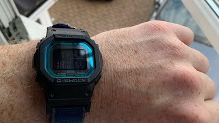 G-Shock 5600 gets some strap adapters and a NATO.