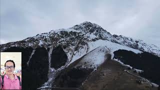 Snow:Relaxing Music Water Sound at Piano With Meditation,Beautiful Place Snow &  Bamboo Music