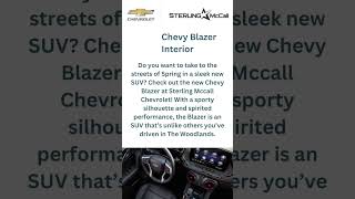 Chevrolet Blazer Interior | Sterling McCall Chevrolet #shorts