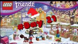 Lego Friends Advent Calendar Day 21 Opening!