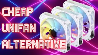 Cheap Lian Li Unifan Alternative, Jonsbo ZG-120 ARGB Fan Unboxing