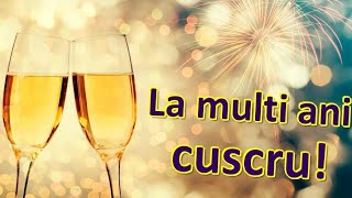 La mulți ani cuscru! 🥂