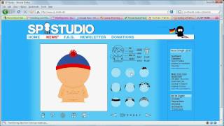 SP Studio Create a South Park Character