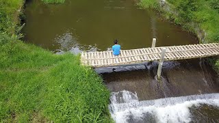 Footage Drone Cinematic Curug Bubrug Cimahi Lembang Tangkuban Perahu Water Fall 4K (003)