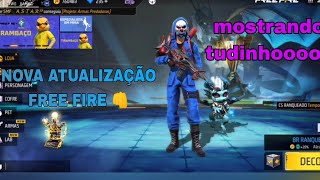 tudo da nova atualização do free fire , novo punho evolutivo 👊