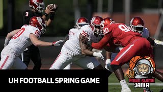 Houston Cougars Football 2024 Spring Game: Team White's scoring drive led by QB Caleb McMickle!