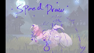 Gazing the Stars//Speed Draw//Daniel, Sugar, Delight drawing//