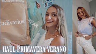 HAUL PRIMAVERA VERANO STRADIVARIUS Y PULL&BEAR w/Myriam Servat 🤩