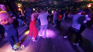 Adrian Ros & Silvia B bachata social dance   @BtoBBachataDanceFestival     Christmas Party 16 Dec 2023