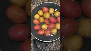 Should we serve these boiled or after roasted?? Hmm... #whatsfordinner #potatoes