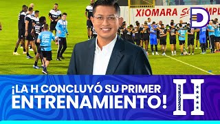 Así fue el primer entrenamiento de Honduras en San Pedro Sula de cara al duelo contra México