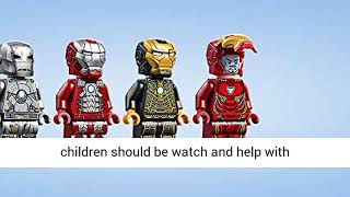 LEGO Marvel Avengers Iron Man Hall of Armor 76125 Building Kit