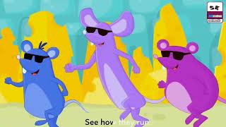 Three Blind Mice, 🐀|Fun for Kids, Nursery Rhymes And Cartoon🐭 |Videos by @SKAnimation777 #kidssong