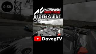 ACC Regen Guide • Assetto Corsa Competizione | #shorts