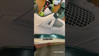 Early Look! Jordan 4 Oxidized Green! #shortvideo #trending #shortsfeed #viral #viralvideo #nike