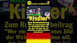 #Rundfunkbeitrag #Wirklichkeit #öffentlich #rechtlichen #Medien #Nius #Live #Alexander #Kissler