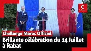 Brillante célébration du 14 Juillet à Rabat