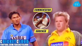 Ajit Agarkar Shocked the Commentator | INDvAUS 2003 !!