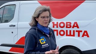 Відеоролик про співпрацю фонду "RAZOM" та "Нова пошта"