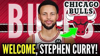 SPLASH in CHICAGO: STEPHEN CURRY Signs SHOCKING Deal with BULLS | Chicago Bulls News