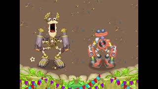 My Singing Monsters | Gold Island - Rare Wubbox, Epic Wubbox (duet)