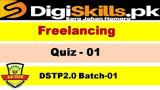 Freelancing quiz 1 batch 1 solution dstp2.0 / DSTP2.0 batch 1 freelancing quiz 1 solution