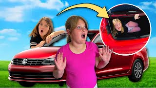 Sneaking into our SiSTER'S New Car!