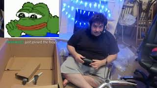 GREEKGODX BUILDS A GAMING CHAIR