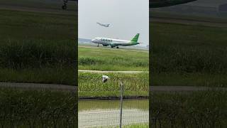 CITILINK landing di Bandara Soekarno Harta dengan mulus.