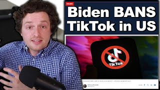 BREAKING: Biden Signs TikTok Ban