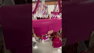 Buy or Bye? #tjmaxxnewfinds #pinkbag #barbie