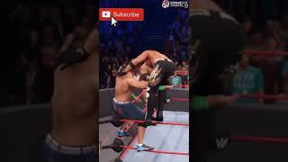 WWE2K22 JOHN CENA AND GOLDBERG VS BROCK LESNAR AND AJ STYLE FULL VIDEO LINK IN COMMENT BOX #wwe