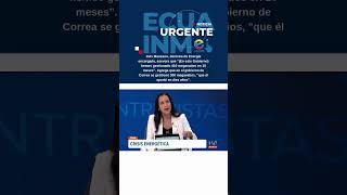 Ministra de Energía encargada, asevera que “hemos gestionado 410 megavatios en 10 meses”.