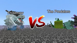 Frostmaw vs The Predators  Minecraft  Mob Battle