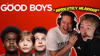 Father and Son Watch Good Boys (2019) For the First Time!!