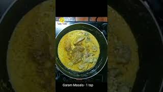 Very Easy and quick kashmiri Style Coriander Chicken Curry #shorts #ytshorts #viral #chicken