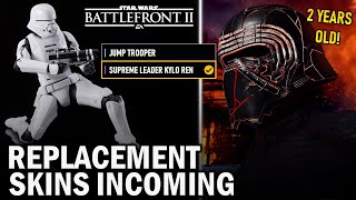 REPLACEMENT Skins Incoming! Star Wars Battlefront 2