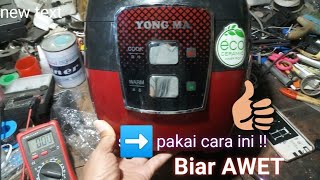 magicom nasi basi,bau &berair.Tutorial pemula mudah difahami#vidio #service #magicom@LahuriAnwar