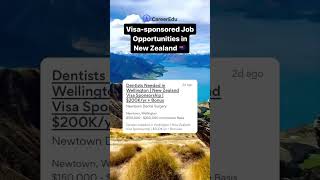 Healthcare job opportunities in New Zealand 🇳🇿