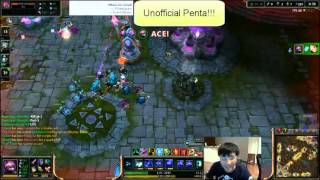 Chaox AD Kennen Penta Kill!   Chaox Funny Moment 7 Gameplay